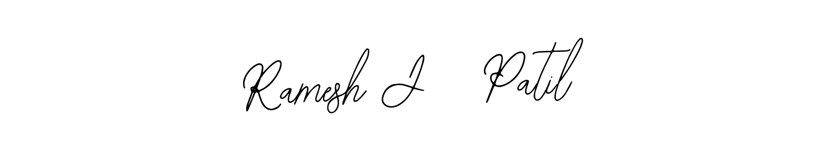 Create a beautiful signature design for name Ramesh J   Patil. With this signature (Bearetta-2O07w) fonts, you can make a handwritten signature for free. Ramesh J   Patil signature style 12 images and pictures png