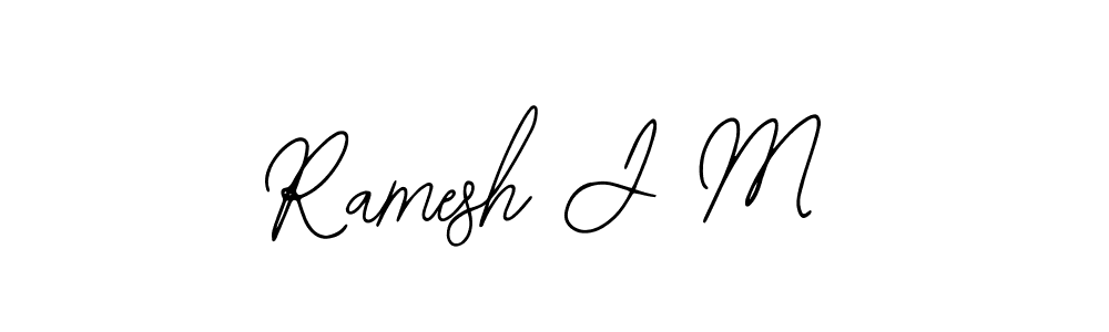 Also You can easily find your signature by using the search form. We will create Ramesh J M name handwritten signature images for you free of cost using Bearetta-2O07w sign style. Ramesh J M signature style 12 images and pictures png