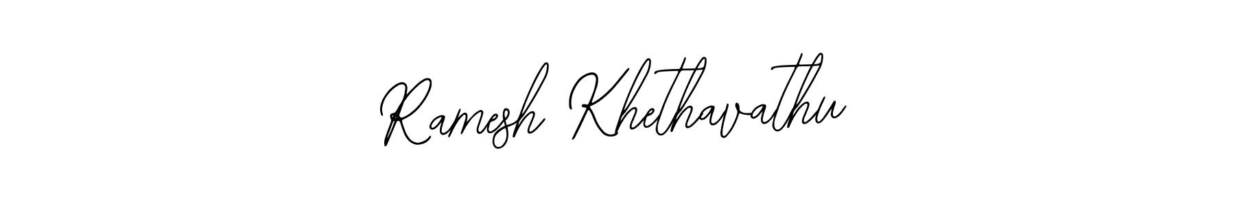 Make a beautiful signature design for name Ramesh Khethavathu. Use this online signature maker to create a handwritten signature for free. Ramesh Khethavathu signature style 12 images and pictures png