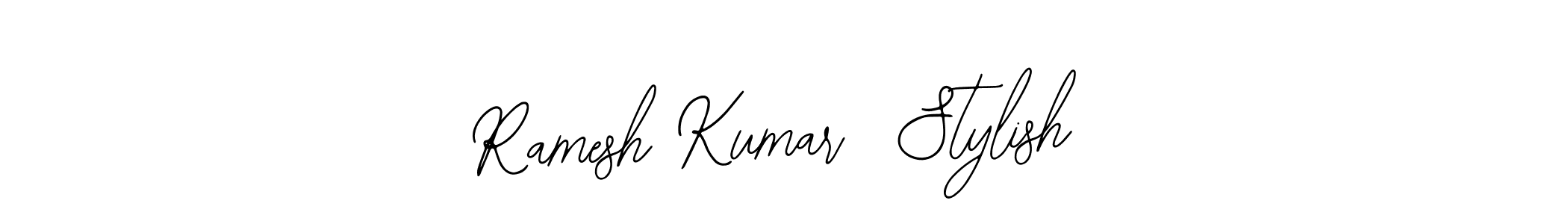 Once you've used our free online signature maker to create your best signature Bearetta-2O07w style, it's time to enjoy all of the benefits that Ramesh Kumar  Stylish name signing documents. Ramesh Kumar  Stylish signature style 12 images and pictures png