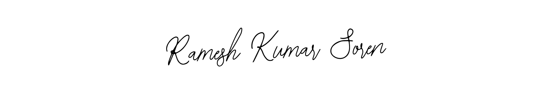Similarly Bearetta-2O07w is the best handwritten signature design. Signature creator online .You can use it as an online autograph creator for name Ramesh Kumar Soren. Ramesh Kumar Soren signature style 12 images and pictures png