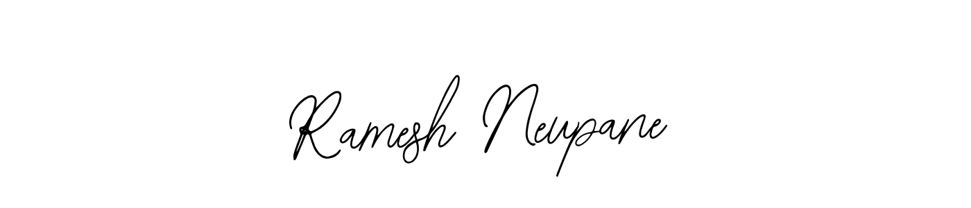 How to make Ramesh Neupane signature? Bearetta-2O07w is a professional autograph style. Create handwritten signature for Ramesh Neupane name. Ramesh Neupane signature style 12 images and pictures png