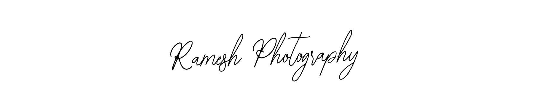 Design your own signature with our free online signature maker. With this signature software, you can create a handwritten (Bearetta-2O07w) signature for name Ramesh Photography. Ramesh Photography signature style 12 images and pictures png