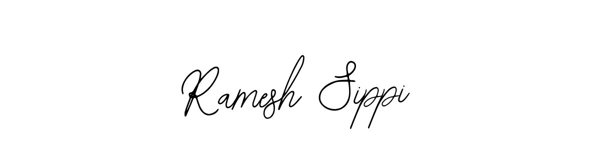 Bearetta-2O07w is a professional signature style that is perfect for those who want to add a touch of class to their signature. It is also a great choice for those who want to make their signature more unique. Get Ramesh Sippi name to fancy signature for free. Ramesh Sippi signature style 12 images and pictures png