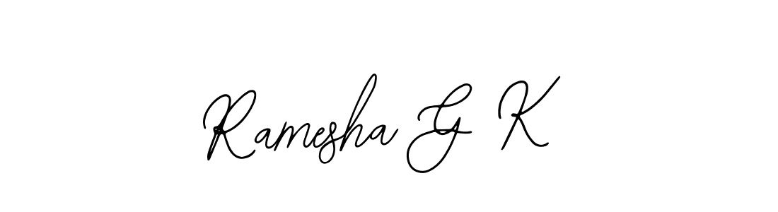 You can use this online signature creator to create a handwritten signature for the name Ramesha G K. This is the best online autograph maker. Ramesha G K signature style 12 images and pictures png