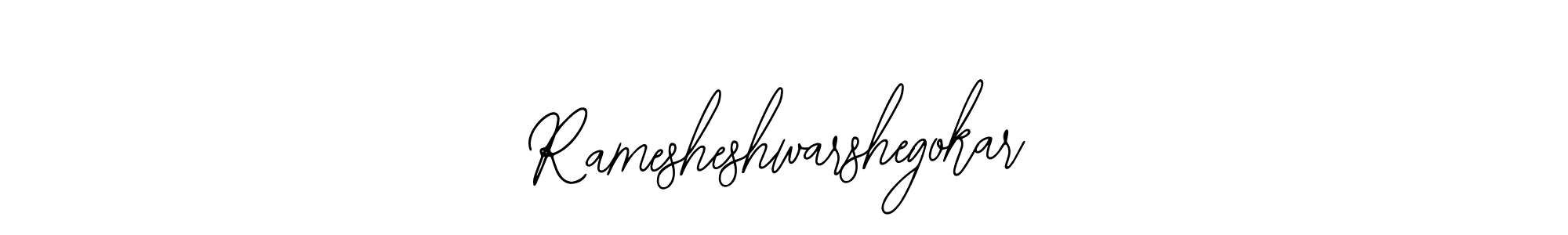 Ramesheshwarshegokar stylish signature style. Best Handwritten Sign (Bearetta-2O07w) for my name. Handwritten Signature Collection Ideas for my name Ramesheshwarshegokar. Ramesheshwarshegokar signature style 12 images and pictures png