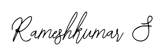 Design your own signature with our free online signature maker. With this signature software, you can create a handwritten (Bearetta-2O07w) signature for name Rameshkumar S. Rameshkumar S signature style 12 images and pictures png