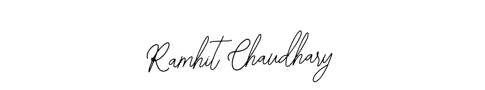 if you are searching for the best signature style for your name Ramhit Chaudhary. so please give up your signature search. here we have designed multiple signature styles  using Bearetta-2O07w. Ramhit Chaudhary signature style 12 images and pictures png