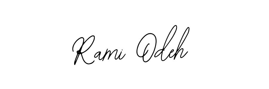 Make a beautiful signature design for name Rami Odeh. With this signature (Bearetta-2O07w) style, you can create a handwritten signature for free. Rami Odeh signature style 12 images and pictures png