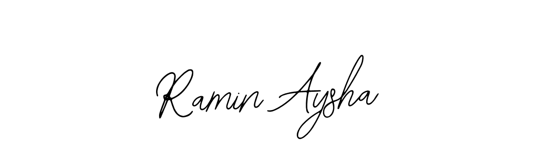 It looks lik you need a new signature style for name Ramin Aysha. Design unique handwritten (Bearetta-2O07w) signature with our free signature maker in just a few clicks. Ramin Aysha signature style 12 images and pictures png