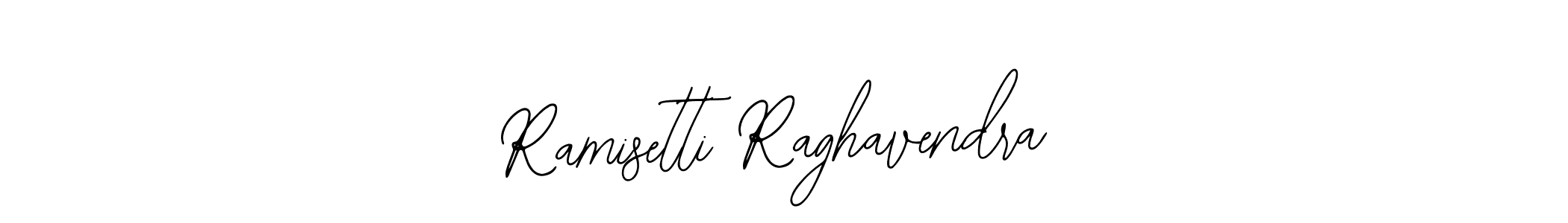 Design your own signature with our free online signature maker. With this signature software, you can create a handwritten (Bearetta-2O07w) signature for name Ramisetti Raghavendra. Ramisetti Raghavendra signature style 12 images and pictures png