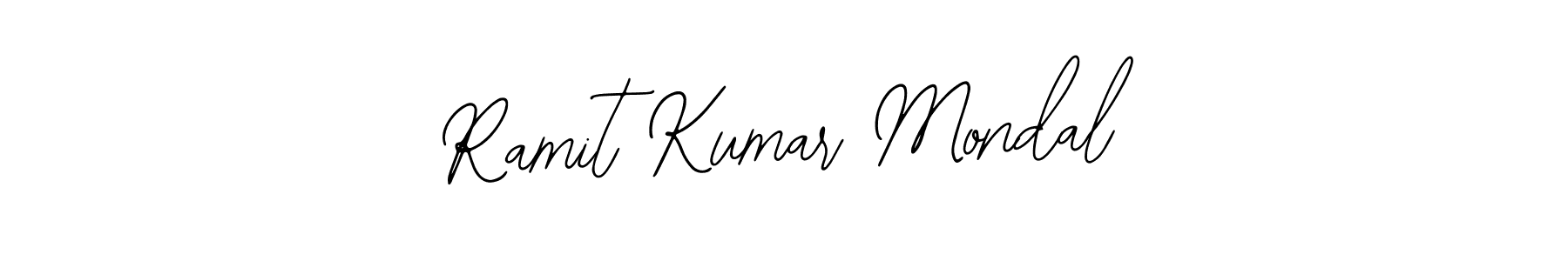 How to make Ramit Kumar Mondal signature? Bearetta-2O07w is a professional autograph style. Create handwritten signature for Ramit Kumar Mondal name. Ramit Kumar Mondal signature style 12 images and pictures png