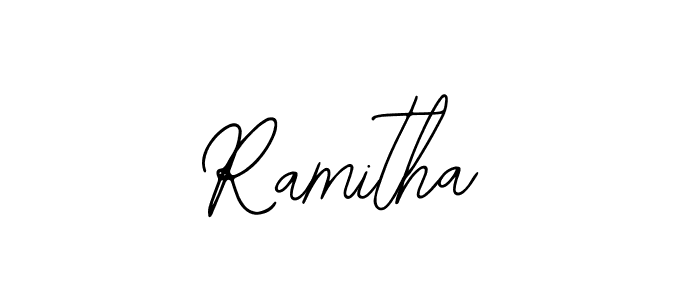 Create a beautiful signature design for name Ramitha. With this signature (Bearetta-2O07w) fonts, you can make a handwritten signature for free. Ramitha signature style 12 images and pictures png