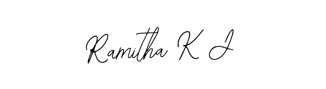 Here are the top 10 professional signature styles for the name Ramitha K J. These are the best autograph styles you can use for your name. Ramitha K J signature style 12 images and pictures png