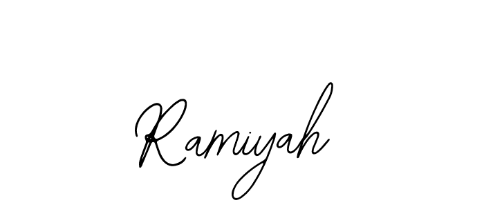 Ramiyah stylish signature style. Best Handwritten Sign (Bearetta-2O07w) for my name. Handwritten Signature Collection Ideas for my name Ramiyah. Ramiyah signature style 12 images and pictures png