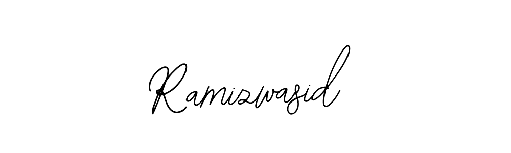 How to make Ramizwasid name signature. Use Bearetta-2O07w style for creating short signs online. This is the latest handwritten sign. Ramizwasid signature style 12 images and pictures png