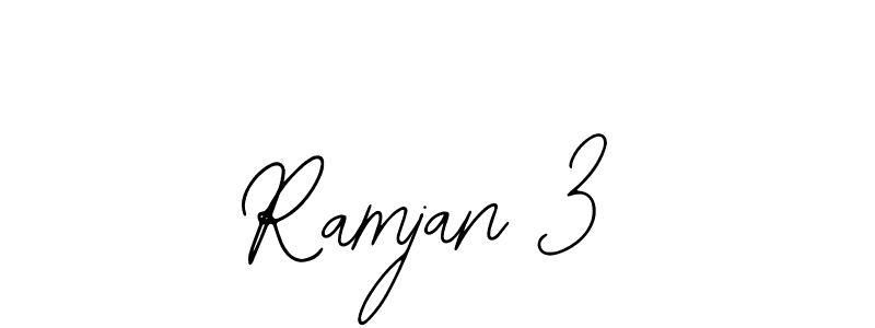 if you are searching for the best signature style for your name Ramjan 3. so please give up your signature search. here we have designed multiple signature styles  using Bearetta-2O07w. Ramjan 3 signature style 12 images and pictures png