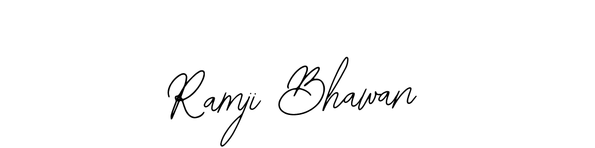 Similarly Bearetta-2O07w is the best handwritten signature design. Signature creator online .You can use it as an online autograph creator for name Ramji Bhawan. Ramji Bhawan signature style 12 images and pictures png