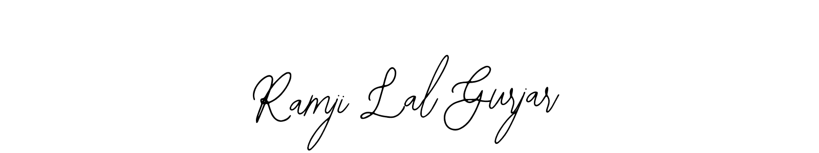 It looks lik you need a new signature style for name Ramji Lal Gurjar. Design unique handwritten (Bearetta-2O07w) signature with our free signature maker in just a few clicks. Ramji Lal Gurjar signature style 12 images and pictures png