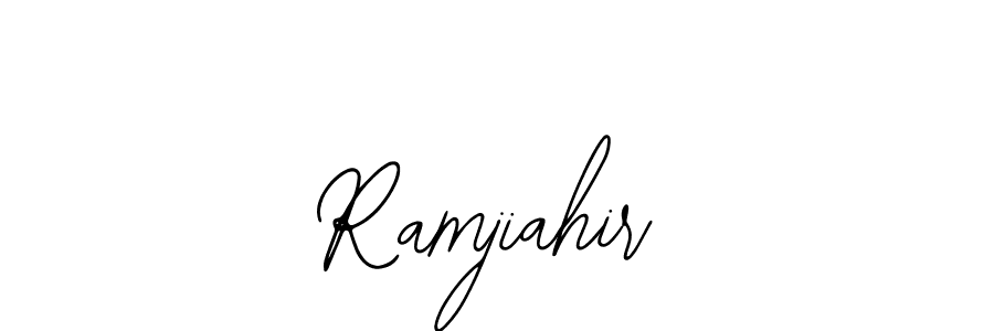 Ramjiahir stylish signature style. Best Handwritten Sign (Bearetta-2O07w) for my name. Handwritten Signature Collection Ideas for my name Ramjiahir. Ramjiahir signature style 12 images and pictures png