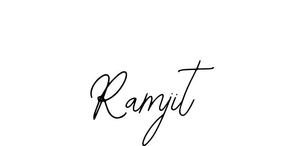 How to Draw Ramjit signature style? Bearetta-2O07w is a latest design signature styles for name Ramjit. Ramjit signature style 12 images and pictures png
