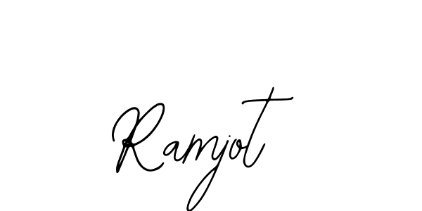 Use a signature maker to create a handwritten signature online. With this signature software, you can design (Bearetta-2O07w) your own signature for name Ramjot. Ramjot signature style 12 images and pictures png