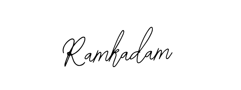 Ramkadam stylish signature style. Best Handwritten Sign (Bearetta-2O07w) for my name. Handwritten Signature Collection Ideas for my name Ramkadam. Ramkadam signature style 12 images and pictures png