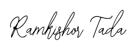 A timeless handwritten aesthetic for Ramkishor Tada. The Bearetta-2O07w font gives your signature a handcrafted feel with natural curves. Ramkishor Tada signature style 12 images and pictures png