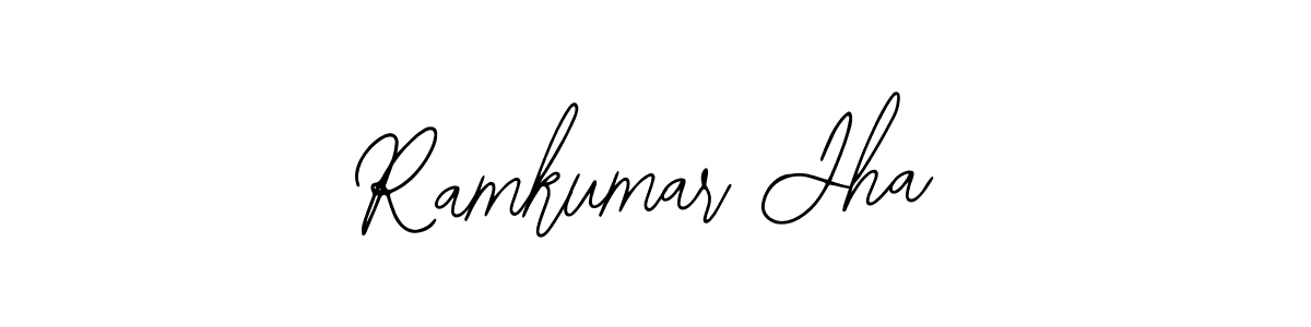 How to make Ramkumar Jha signature? Bearetta-2O07w is a professional autograph style. Create handwritten signature for Ramkumar Jha name. Ramkumar Jha signature style 12 images and pictures png