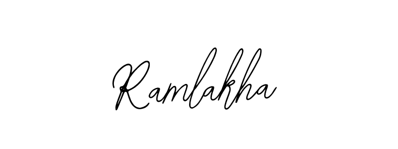 if you are searching for the best signature style for your name Ramlakha. so please give up your signature search. here we have designed multiple signature styles  using Bearetta-2O07w. Ramlakha signature style 12 images and pictures png