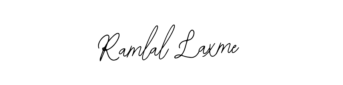 Create a beautiful signature design for name Ramlal Laxme. With this signature (Bearetta-2O07w) fonts, you can make a handwritten signature for free. Ramlal Laxme signature style 12 images and pictures png