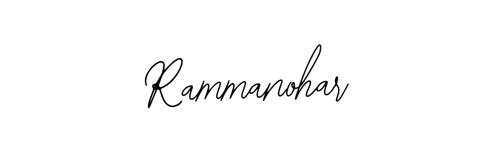 How to make Rammanohar signature? Bearetta-2O07w is a professional autograph style. Create handwritten signature for Rammanohar name. Rammanohar signature style 12 images and pictures png