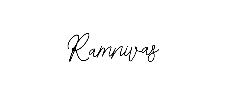 Use a signature maker to create a handwritten signature online. With this signature software, you can design (Bearetta-2O07w) your own signature for name Ramnivas. Ramnivas signature style 12 images and pictures png