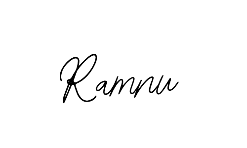 Make a beautiful signature design for name Ramnu. With this signature (Bearetta-2O07w) style, you can create a handwritten signature for free. Ramnu signature style 12 images and pictures png