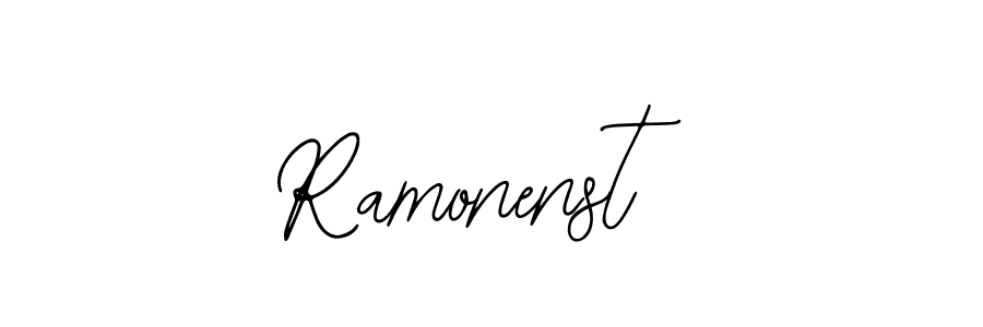 Make a beautiful signature design for name Ramonenst. With this signature (Bearetta-2O07w) style, you can create a handwritten signature for free. Ramonenst signature style 12 images and pictures png