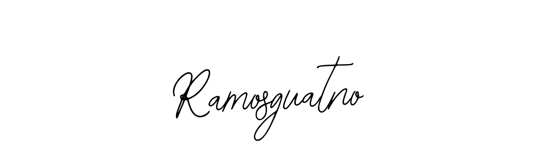 How to Draw Ramosguatno signature style? Bearetta-2O07w is a latest design signature styles for name Ramosguatno. Ramosguatno signature style 12 images and pictures png