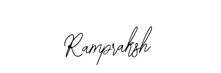 How to make Rampraksh signature? Bearetta-2O07w is a professional autograph style. Create handwritten signature for Rampraksh name. Rampraksh signature style 12 images and pictures png