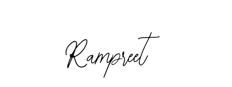 Rampreet stylish signature style. Best Handwritten Sign (Bearetta-2O07w) for my name. Handwritten Signature Collection Ideas for my name Rampreet. Rampreet signature style 12 images and pictures png