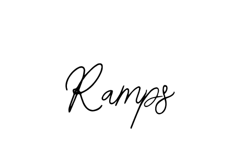 Make a beautiful signature design for name Ramps. With this signature (Bearetta-2O07w) style, you can create a handwritten signature for free. Ramps signature style 12 images and pictures png