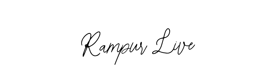Also You can easily find your signature by using the search form. We will create Rampur Live name handwritten signature images for you free of cost using Bearetta-2O07w sign style. Rampur Live signature style 12 images and pictures png