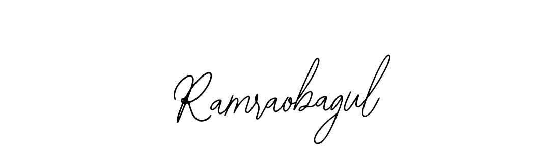 You should practise on your own different ways (Bearetta-2O07w) to write your name (Ramraobagul) in signature. don't let someone else do it for you. Ramraobagul signature style 12 images and pictures png