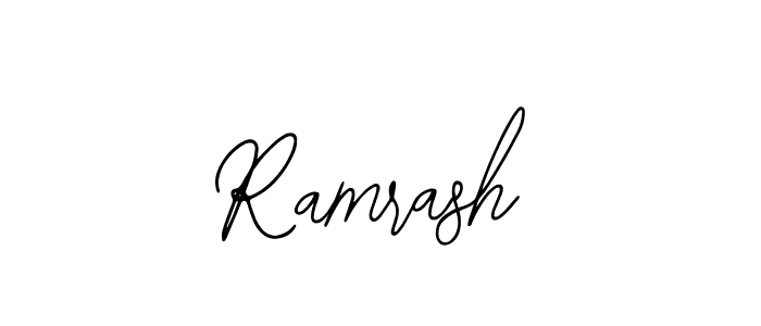 Ramrash stylish signature style. Best Handwritten Sign (Bearetta-2O07w) for my name. Handwritten Signature Collection Ideas for my name Ramrash. Ramrash signature style 12 images and pictures png