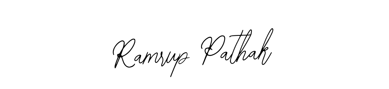How to make Ramrup Pathak signature? Bearetta-2O07w is a professional autograph style. Create handwritten signature for Ramrup Pathak name. Ramrup Pathak signature style 12 images and pictures png