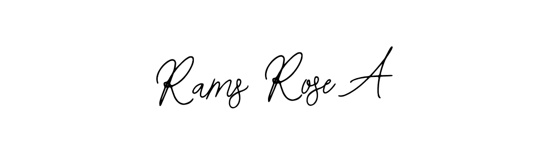 It looks lik you need a new signature style for name Rams Rose A. Design unique handwritten (Bearetta-2O07w) signature with our free signature maker in just a few clicks. Rams Rose A signature style 12 images and pictures png