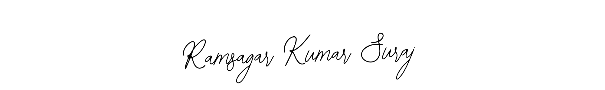 How to Draw Ramsagar Kumar Suraj signature style? Bearetta-2O07w is a latest design signature styles for name Ramsagar Kumar Suraj. Ramsagar Kumar Suraj signature style 12 images and pictures png