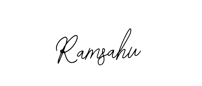 Design your own signature with our free online signature maker. With this signature software, you can create a handwritten (Bearetta-2O07w) signature for name Ramsahu. Ramsahu signature style 12 images and pictures png