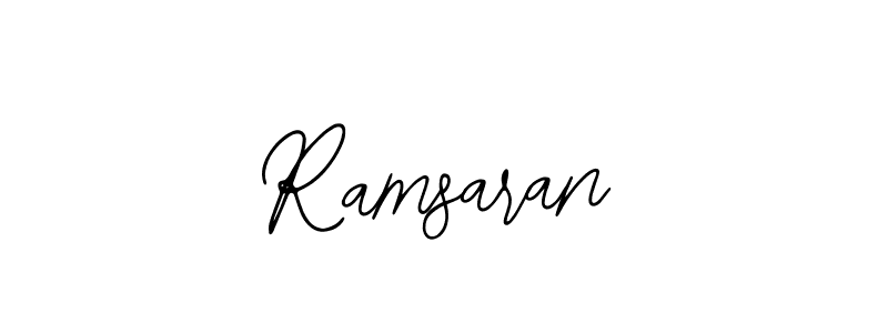 Design your own signature with our free online signature maker. With this signature software, you can create a handwritten (Bearetta-2O07w) signature for name Ramsaran. Ramsaran signature style 12 images and pictures png