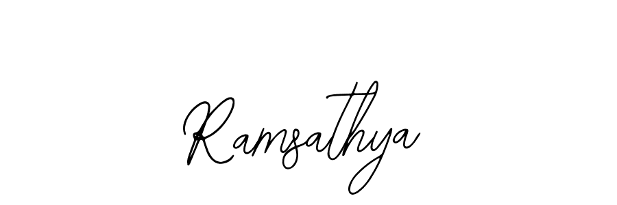 How to make Ramsathya signature? Bearetta-2O07w is a professional autograph style. Create handwritten signature for Ramsathya name. Ramsathya signature style 12 images and pictures png