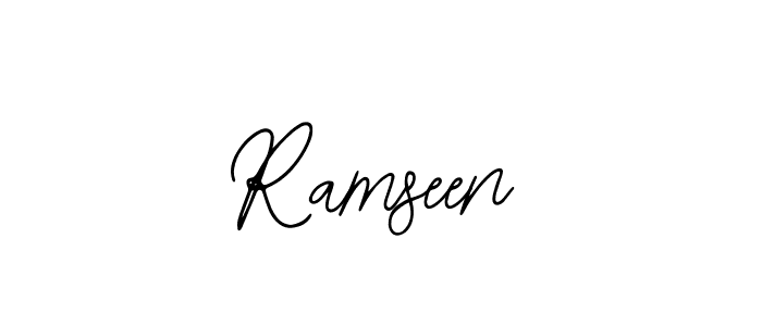 Similarly Bearetta-2O07w is the best handwritten signature design. Signature creator online .You can use it as an online autograph creator for name Ramseen. Ramseen signature style 12 images and pictures png