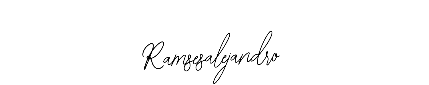 if you are searching for the best signature style for your name Ramsesalejandro. so please give up your signature search. here we have designed multiple signature styles  using Bearetta-2O07w. Ramsesalejandro signature style 12 images and pictures png